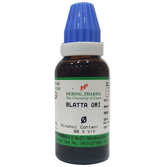 Hering Pharma Blatta Ori Mother Tincture