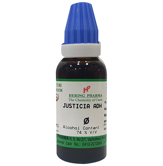 Hering Pharma Justicia Adh Mother Tincture