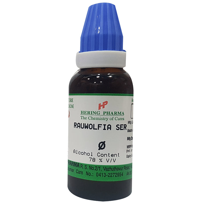 Hering Pharma Rauwolfia Ser Mother Tincture