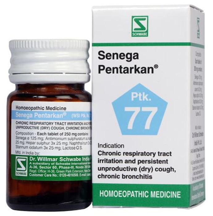 Dr. Willmar Schwabe India Senega Pentarkan Tablet