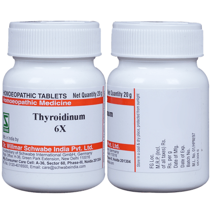 Dr. Willmar Schwabe India Thyroidinum Trituration Tablet