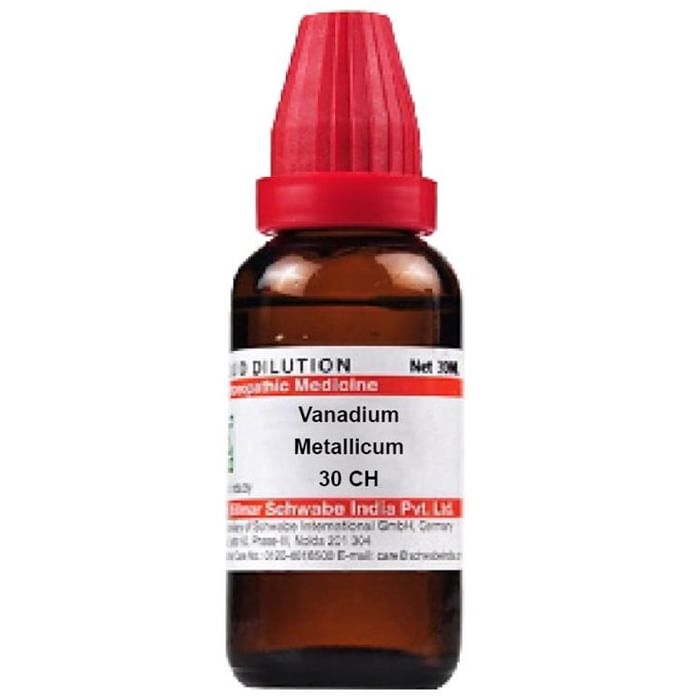 Dr. Willmar Schwabe India Vanadium Metallicum Dilution