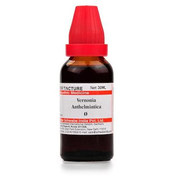 Dr. Willmar Schwabe India Vernonia Anthelmintica Mother Tincture