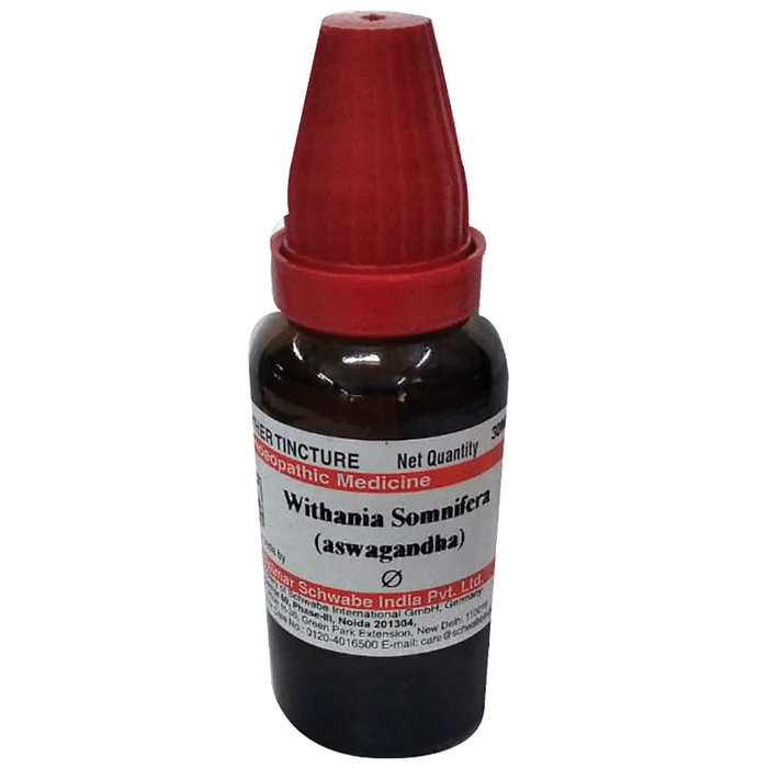 Dr. Willmar Schwabe India Withania Somnifera (Aswagandha) Mother Tincture