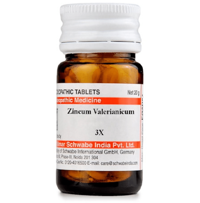 Dr. Willmar Schwabe India Zincum Valerianicum Trituration Tablet