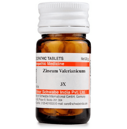 Dr. Willmar Schwabe India Zincum Valerianicum Trituration Tablet