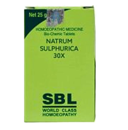 SBL Natrum Sulphurica Biochemic Tablet