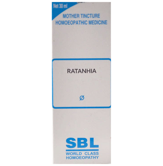 SBL Ratanhia Mother Tincture