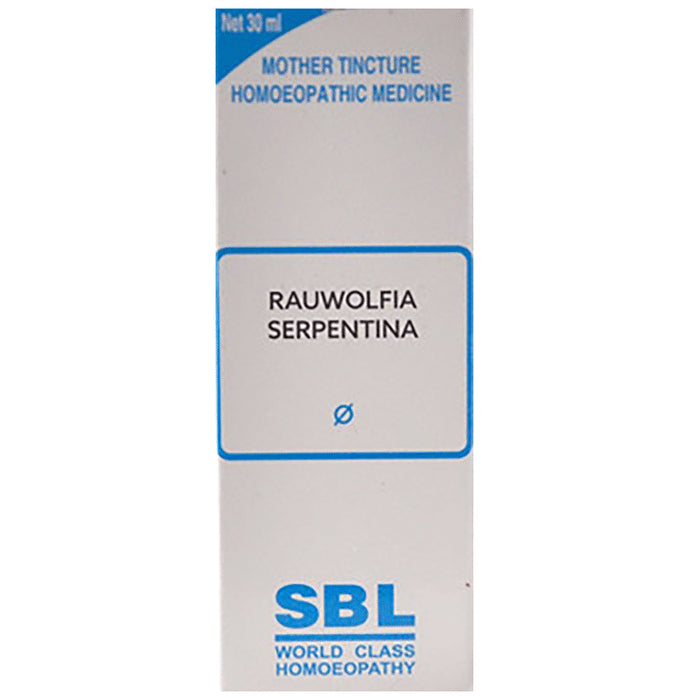 SBL Rauwolfia Serpentina Mother Tincture