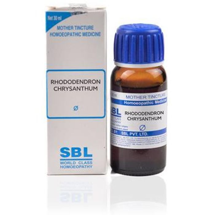 SBL Rhododendron Chrysanthum Mother Tincture