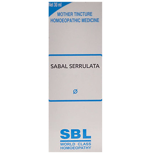 SBL Sabal Serrulata Mother Tincture