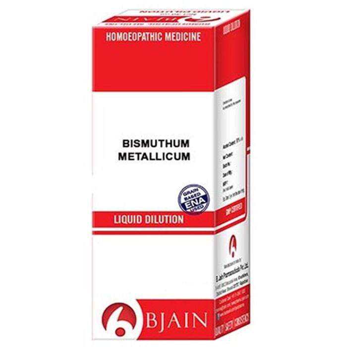 Bjain Bismuthum Metallicum Dilution