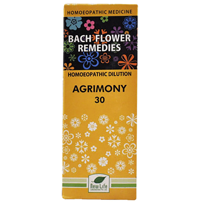 New Life Bach Flower Agrimony 30 Bach Flower