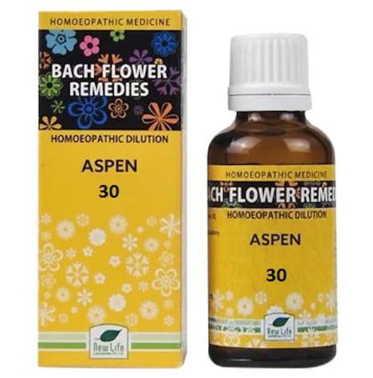 New Life Bach Flower Aspen 30 Bach Flower