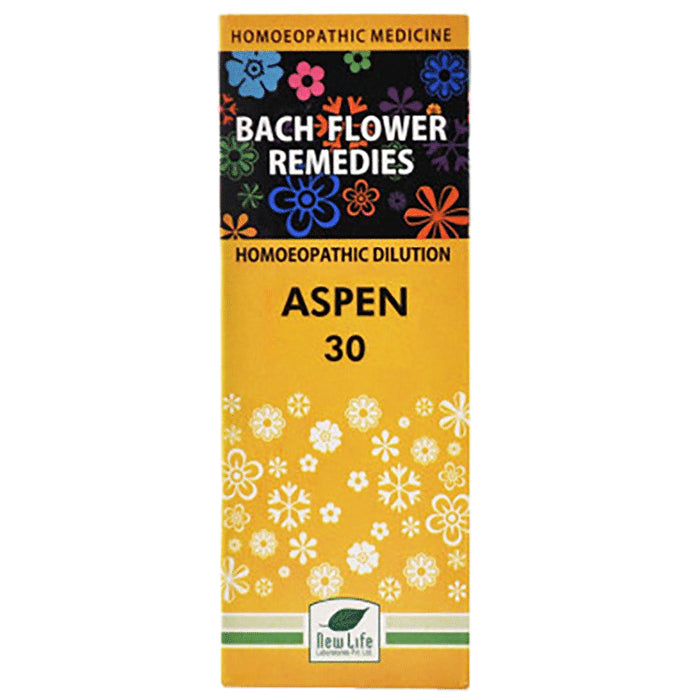 New Life Bach Flower Aspen 30 Bach Flower