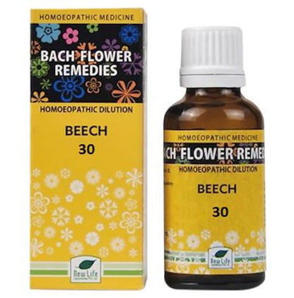 New Life Bach Flower Beech 30 Bach Flower