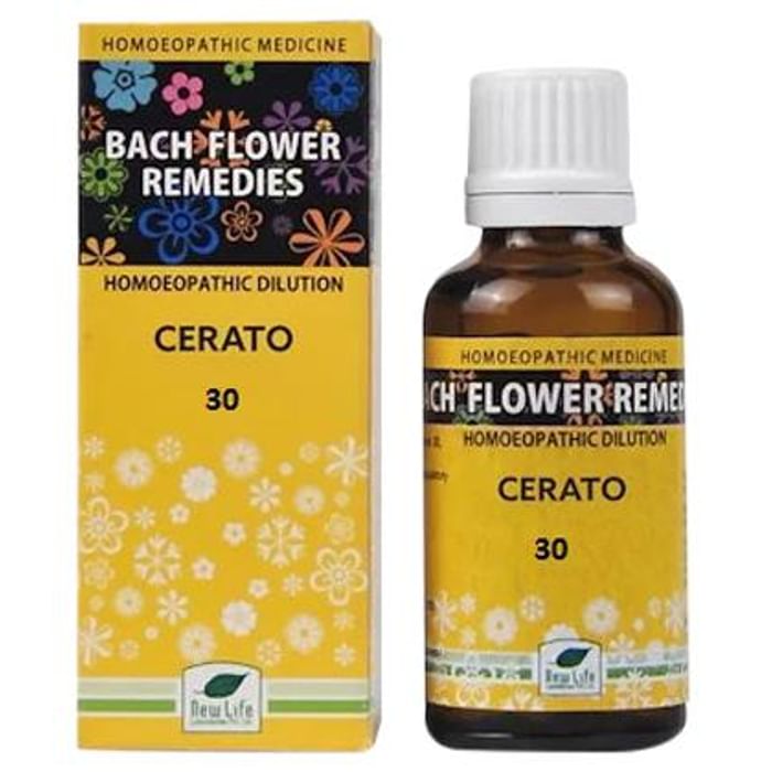 New Life Bach Flower Cerato 30 Bach Flower