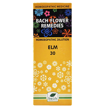 New Life Bach Flower Elm 30 Bach Flower