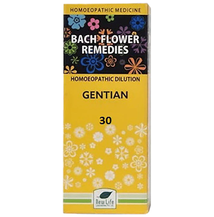 New Life Bach Flower Gentian 30 Bach Flower