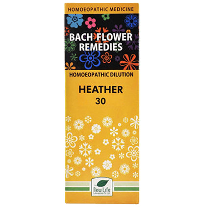 New Life Bach Flower Heather 30 Bach Flower