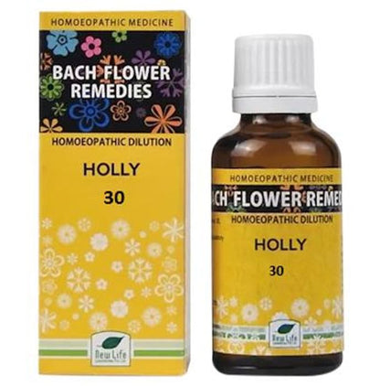 New Life Bach Flower Holly 30 Bach Flower