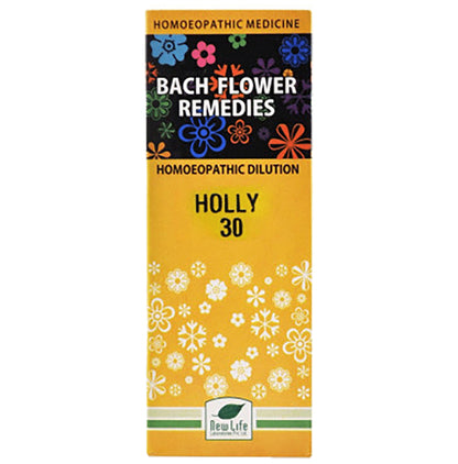 New Life Bach Flower Holly 30 Bach Flower