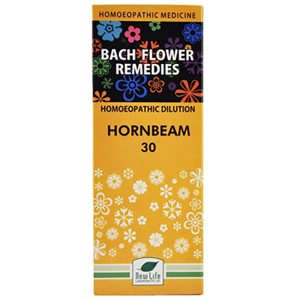 New Life Bach Flower Horn Beam 30 Bach Flower