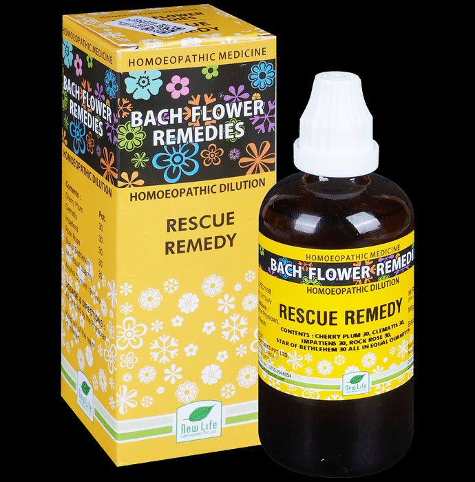 New Life Bach Flower Rescue Remedy 30 Bach Flower