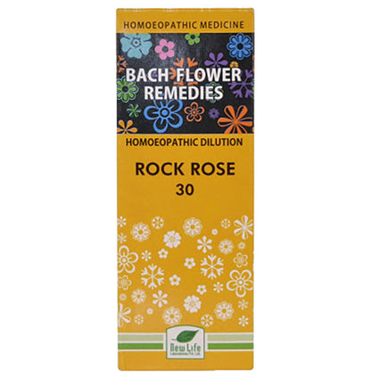 New Life Bach Flower Rock Rose 30 Bach Flower