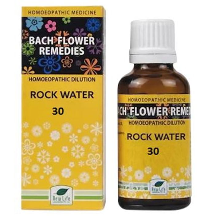 New Life Bach Flower Rock Water 30 Bach Flower