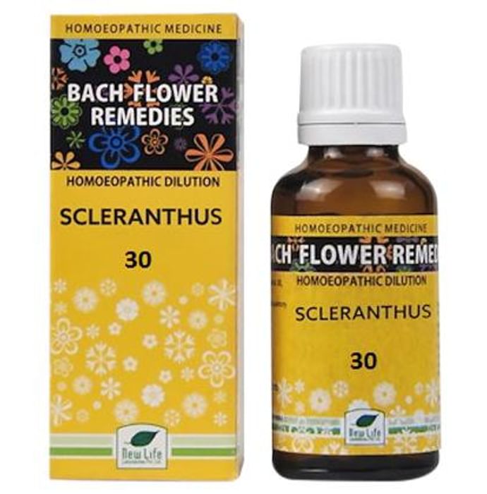 New Life Bach Flower Scleranthus 30 Bach Flower