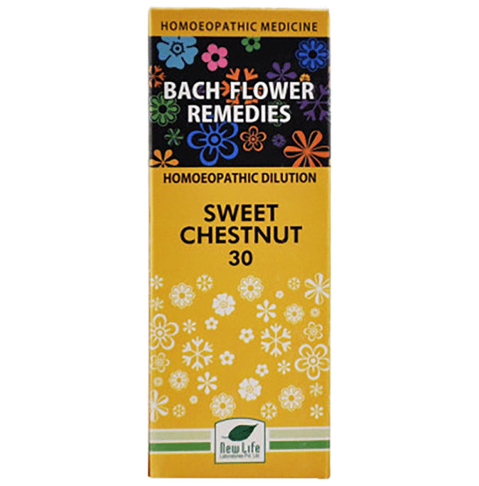 New Life Bach Flower Sweet Chestnut 30 Bach Flower