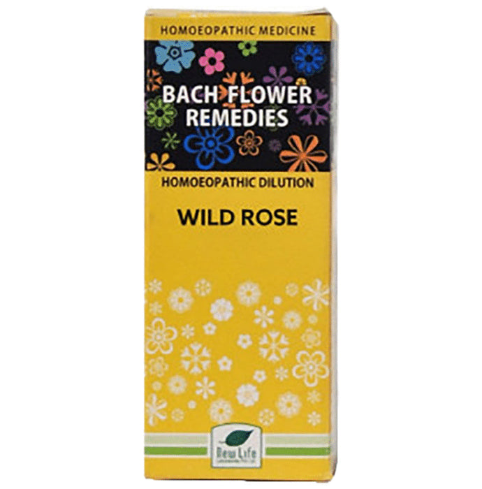 New Life Bach Flower Wild Rose 30 Bach Flower