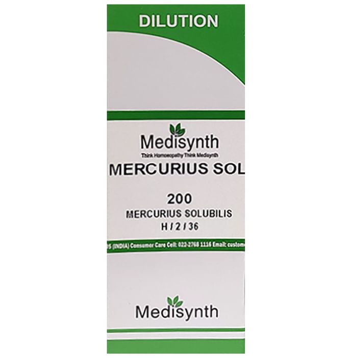 Medisynth Mercurius Solubilis Dilution