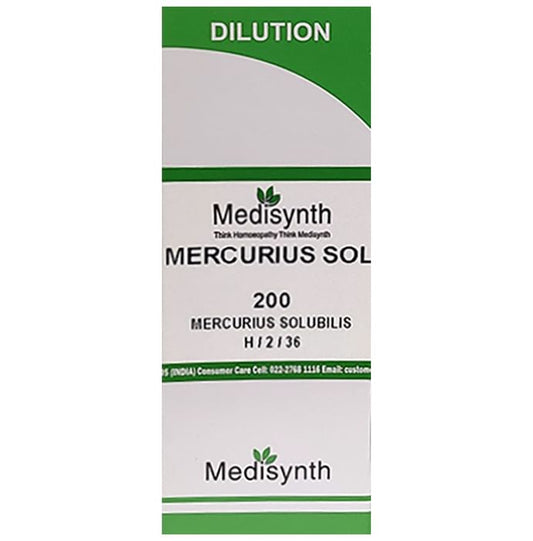 Medisynth Mercurius Solubilis Dilution