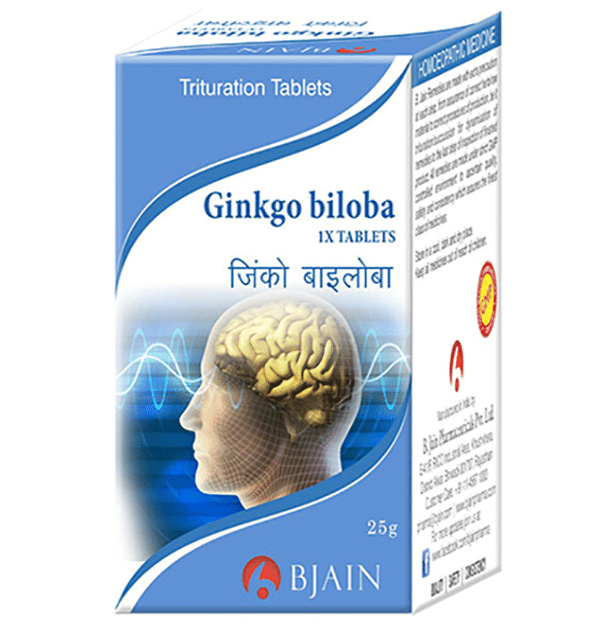 Bjain Ginkgo Biloba Trituration Tablet