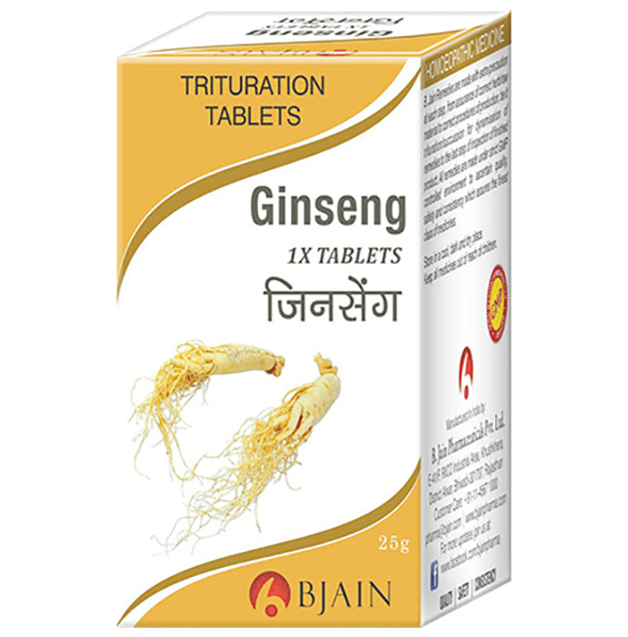 Bjain Ginseng Trituration Tablet