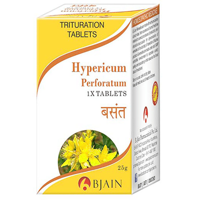 Bjain Hypericum Perforatum Trituration Tablet