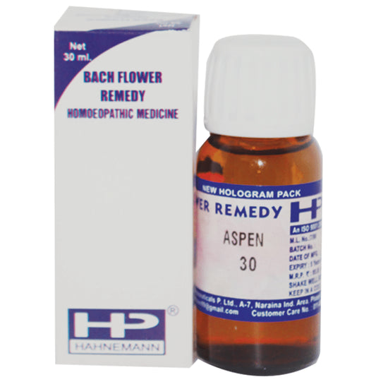 Hahnemann Bach Flower Aspen 30 Bach Flower