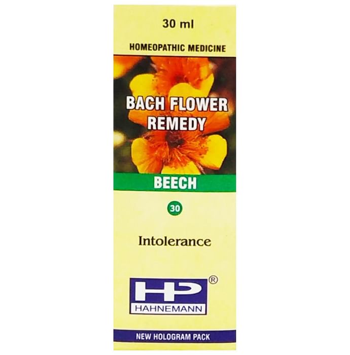 Hahnemann Bach Flower Beech 30 Bach Flower