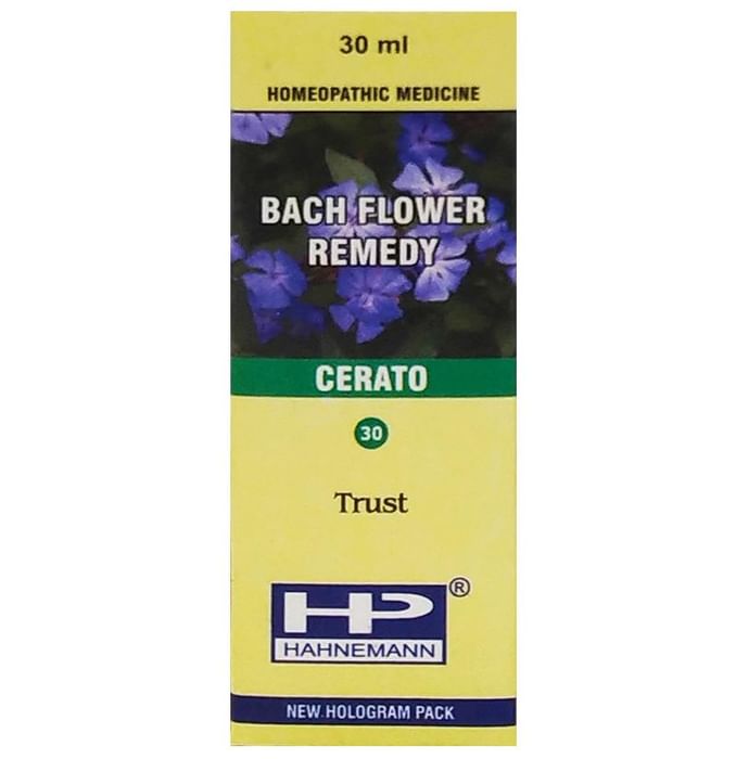 Hahnemann Bach Flower Cerato 30 Bach Flower