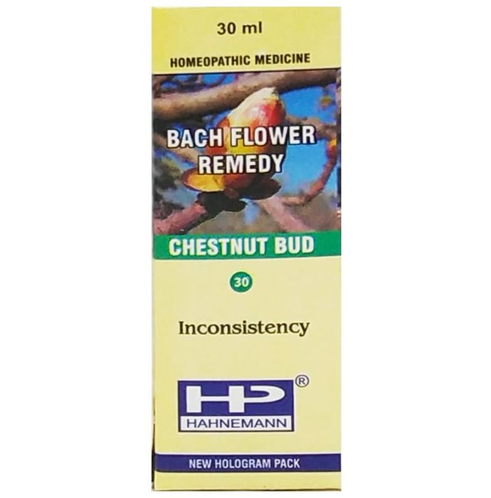 Hahnemann Bach Flower Chestnut Bud 30 Bach Flower