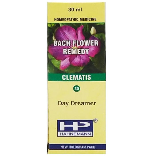 Hahnemann Bach Flower Clematis 30 Bach Flower