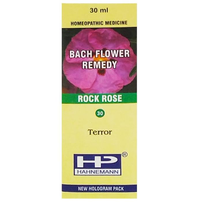 Hahnemann Bach Flower Rock Rose 30 Bach Flower