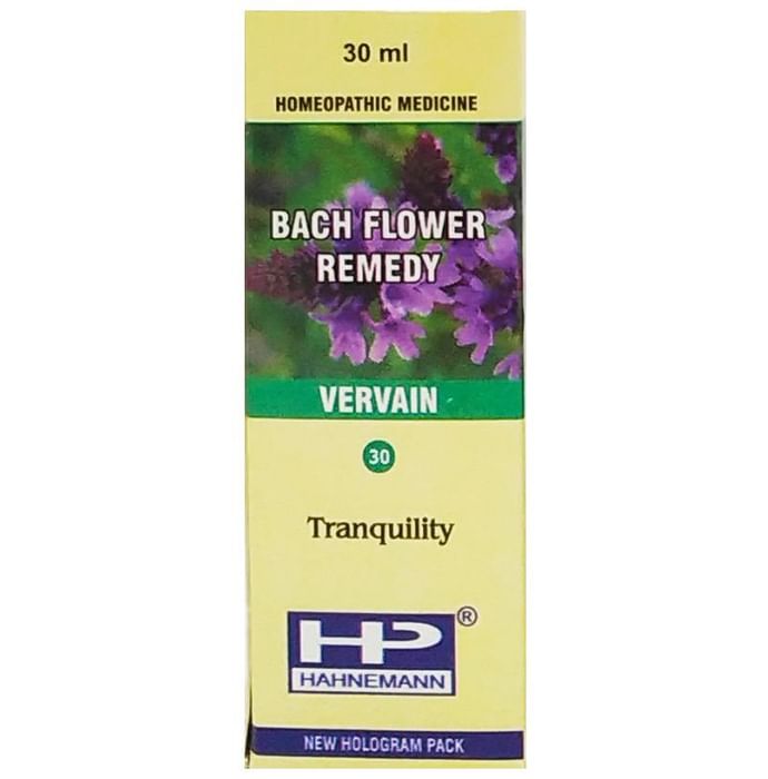 Hahnemann Bach Flower Vervain 30 Bach Flower