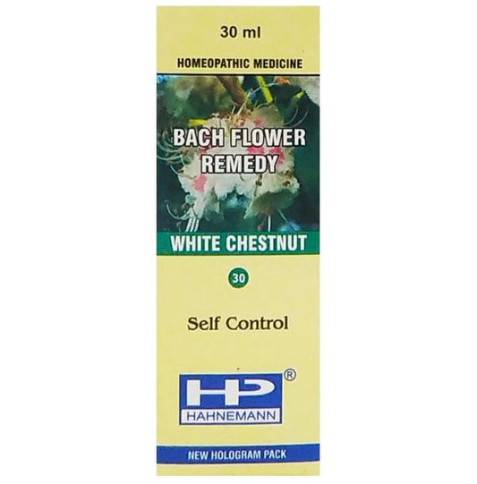 Hahnemann Bach Flower White Chestnut 30 Bach Flower