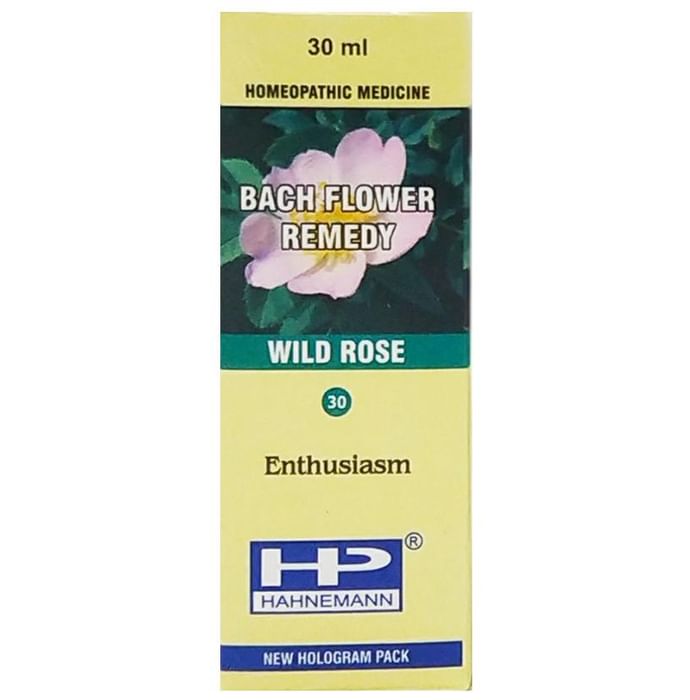 Hahnemann Bach Flower Wild Rose 30 Bach Flower