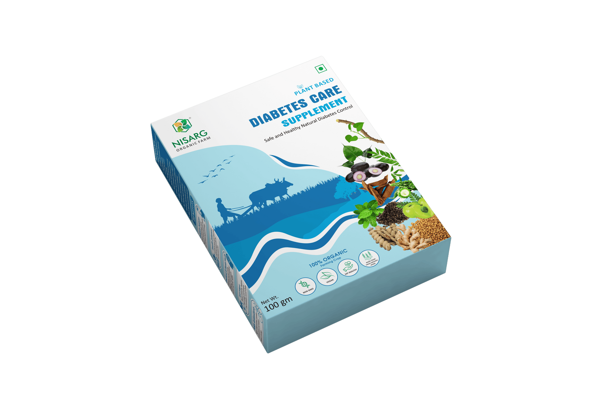 Nisarg Organic Farm Diabetes Care Supplements Powder