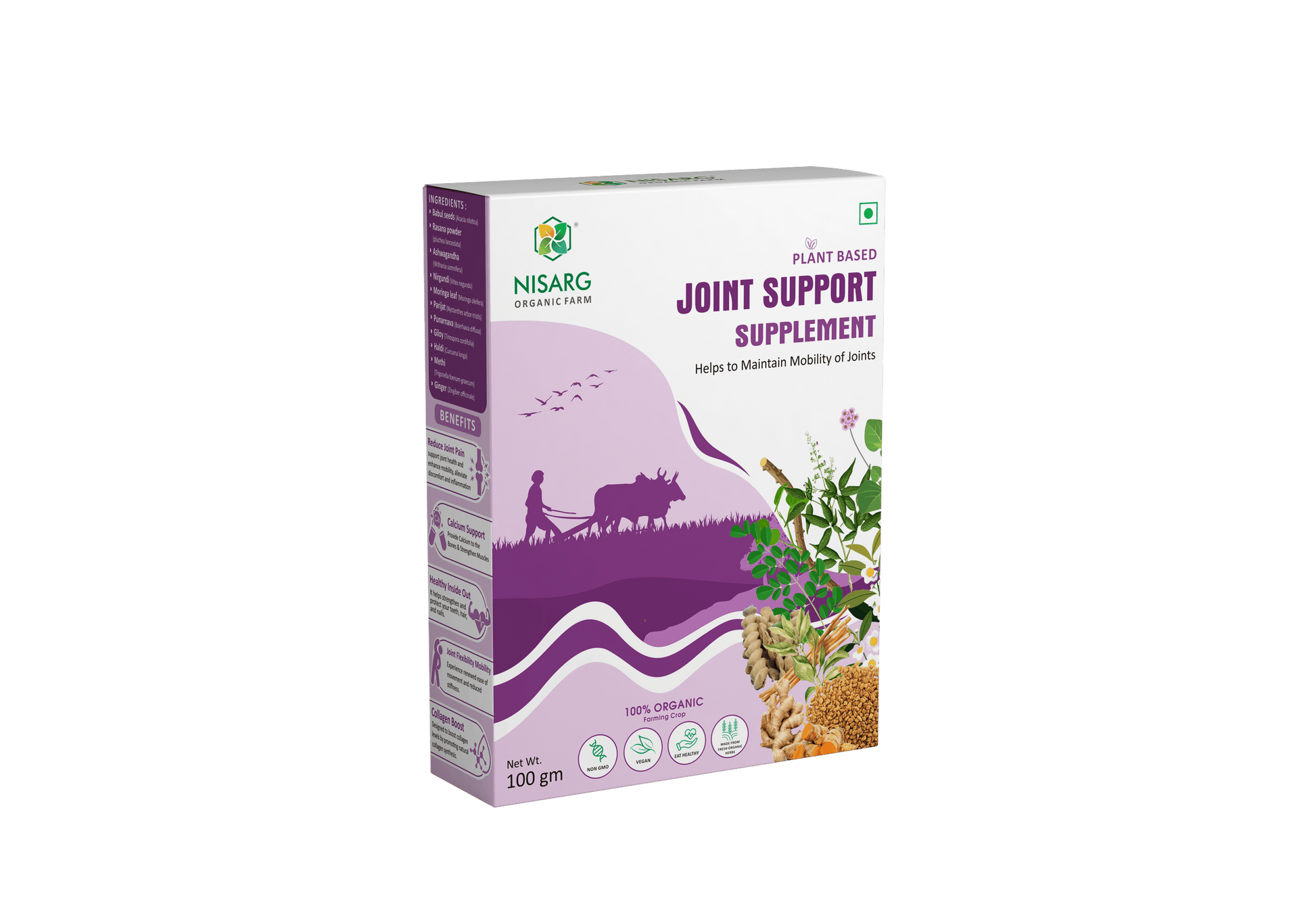 Nisarg Organic Farm Joint Support Supplements Powder