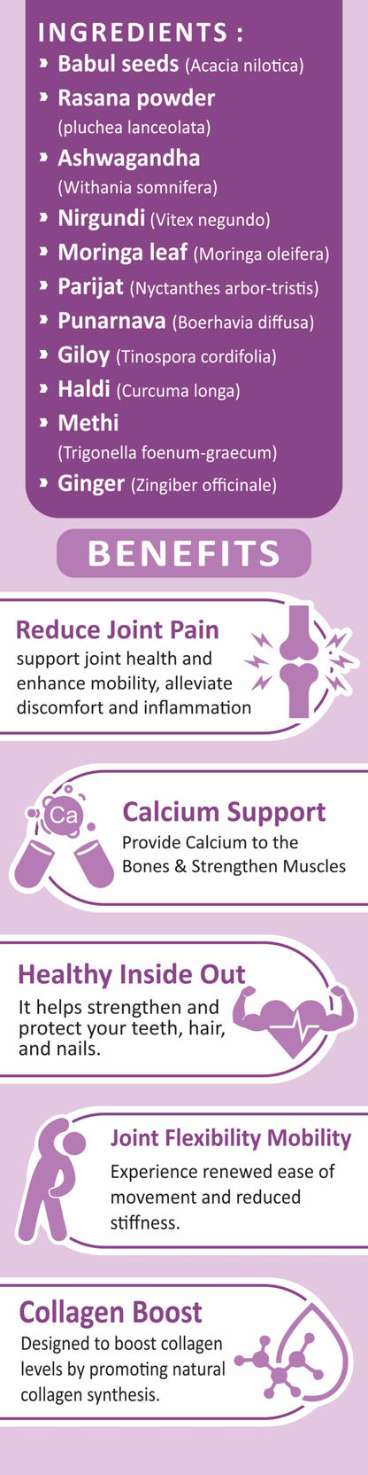 Nisarg Organic Farm Joint Support Supplements Powder